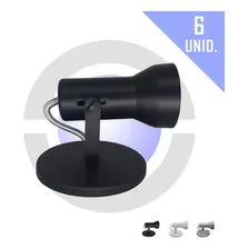 Luminaria De Teto Spot Sobrepor Lampada Par20 Bulbo 6 Soft Cor Preto 110V/220V Foto mini 1