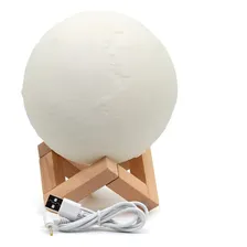 Luminária E Umidificador Lua Foto  mini 1