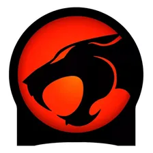 Luminária Em Mdf Circular Abajur Thundercats Portátil Foto  mini 1