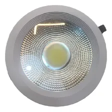 Luminária Embutir Downlight Led Cob 30w 6000k Estrutura Branco Bivolt Foto  mini 1