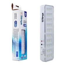 LuminĂĄria EmergĂȘncia Led 2w Bivolt 30 Leds Galaxy Led Foto mini 1