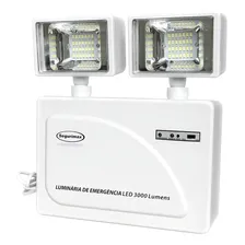 Luminaria Emergencia Led Segurimax 3000 Lumens 2 Farois 247 Foto  mini 1