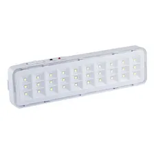 Luminária Emergência Recarregavel 30 Leds Corredor Luz Saida Foto mini  2