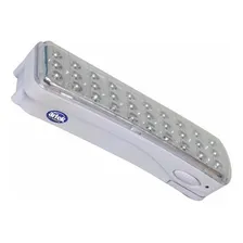 Luminaria Emergencia Recarregavel Led Bivolt - Artek 30 Leds Foto mini 1