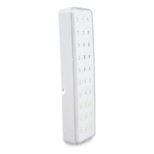 LuminĂĄria EmergĂȘncia 30 Leds Slim Segurimax Bivolt 17,50cm Cor Branco 110V/220V Foto mini 2