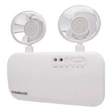 LuminĂĄria EmergĂȘncia Bloco Led 2x9,6w 3000 Lumens Empalux Foto mini 1
