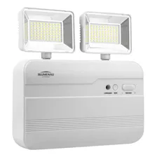 LuminĂĄria EmergĂȘncia Led 3000 LĂșmens 18w 6500k Bivolt Blu Foto mini 1