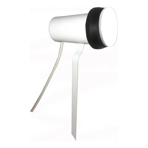 Luminária Espeto Jardim Branco Lâmpada Par20 Led Branca Cor da luz Branco-frio 110V/220V Foto 1