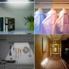 Luminária Fina Led Sem Fio Sensor De Presença 60cm Foto mini 2
