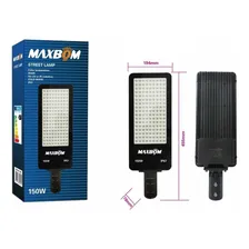 Luminária Led 150w Iluminação Publica De Poste Prova Dagua Foto  mini 1
