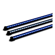 Luminária Led 3 Cores Aquário Marinho 60cm Dimmer Controle Foto mini 2