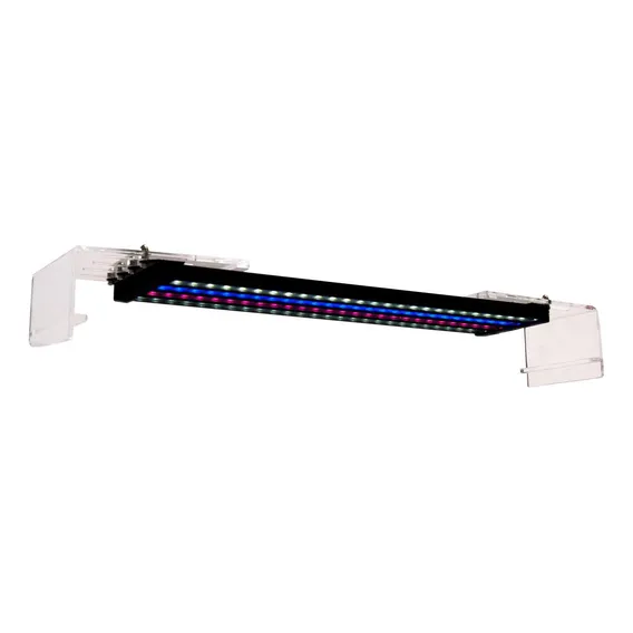 Luminária Led 4 Cores Para Aquário Marinho Com 1m 81w Timer Foto 1