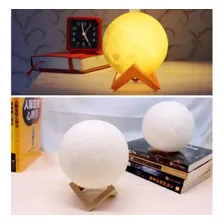 Luminária Led Abajur 3d Moon Lamp Lua Cheia Decoração Foto mini  2