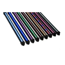 Luminária Led Cores 1m P/ Aquário Marinho Plantado Completa Foto  mini 1
