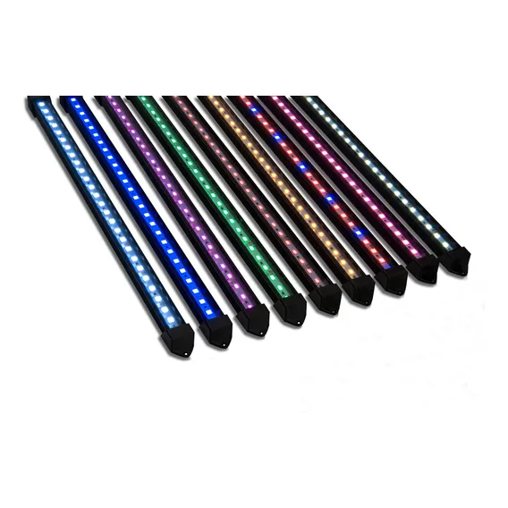 Luminária Led Cores 1m P/ Aquário Marinho Plantado Completa Foto 1