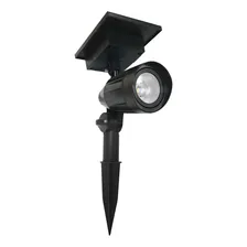 Luminaria Led Espeto Jardim Solar 3w Branco Frio 6500k Ip65 Foto mini 2