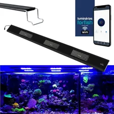 Luminária Led Forfish 120w Aquário Marinho Corais Até 180cm Bivolt Foto mini 2