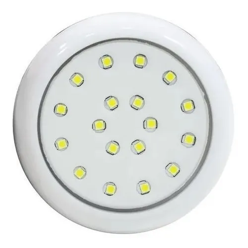 Luminária Led Iluctron Azul Piscina 1980 Lúmens 12v 18w Foto 1