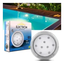 Luminária Led Iluctron Azul Piscina 990 Lúmens 12v 9w Foto  mini 1