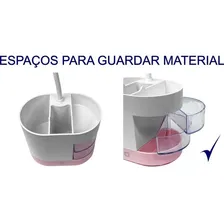 Luminaria Led Mesa Flexivel Estetica 3 Intensidades Cor da estrutura Branca Foto mini 4