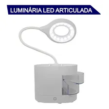 Luminaria Led Mesa Flexivel Estetica 3 Intensidades Cor da estrutura Branca Foto mini 1
