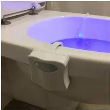 Luminaria Led Noturna Com Sensor De Presenca Vaso Sanitario Foto mini  2