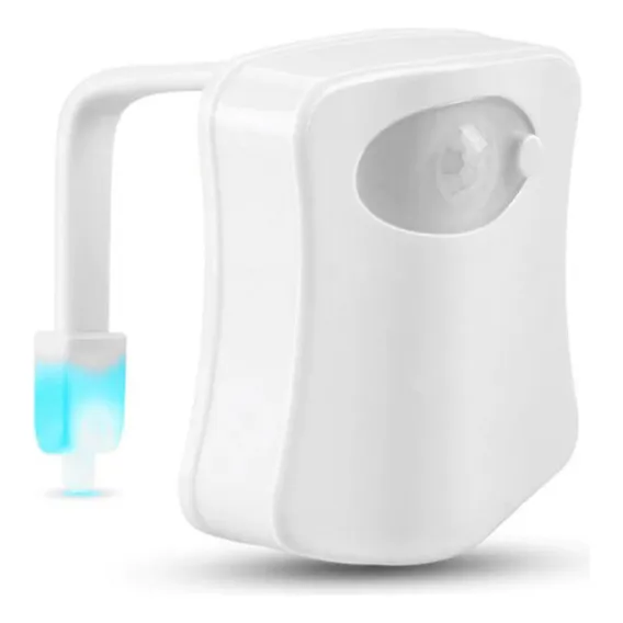 Luminaria Led Noturna Com Sensor De Presenca Vaso Sanitario Foto 1