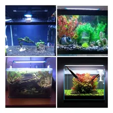 Luminária Led P/ Aquário Kintons 30 À 40cm - 9w - 18 Leds Foto mini  2