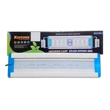 Luminária Led P/ Aquário Kintons 30 À 40cm - 9w - 18 Leds Foto  mini 1