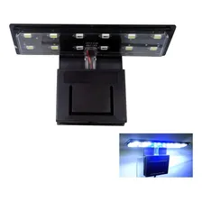 Luminaria Led P Aquario Soma X3wb Preta 5w Led Branco E Azul 220V Foto mini 1
