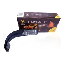 Luminaria Led P Aquario Soma X5w Preta 10w Leds Brancos X5 220V Foto mini 3