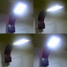 Luminaria Led P Aquario Soma X5w Preta 10w Leds Brancos X5 220V Foto mini 4