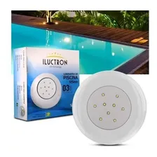Luminária Led Piscina 990 Lúmens 6500k 125mm Branco Iluctron Foto mini 1