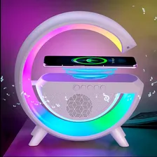 Luminária Led Portátil Com Carregador Por Indução Sem Fio Foto mini  3