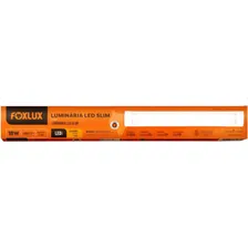 Luminária Led Slim 18w 3000k Bivolt Foto mini 1