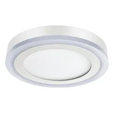 Luminária Led Sobrepor Redonda 24w 3 Estágios 6w+18w Elgin Cor Branco 110V/220V Foto mini  2