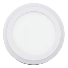 Luminária Led Sobrepor Redonda 24w 3 Estágios 6w+18w Elgin Cor Branco 110V/220V Foto  mini 1