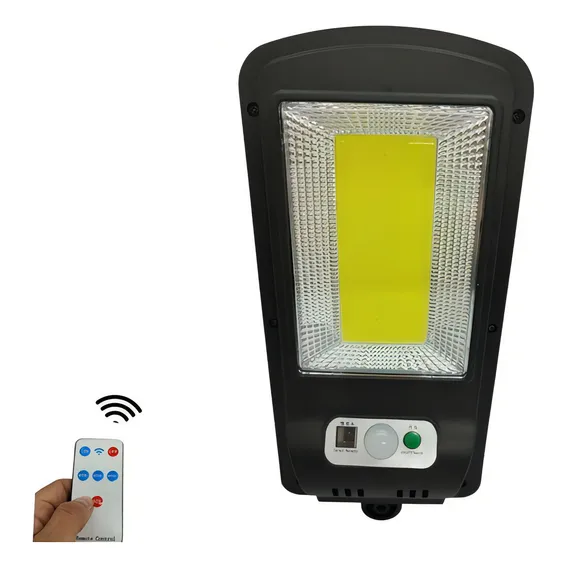 Luminária Led Solar C/ Sensor Controle Remoto 20w Foto 1