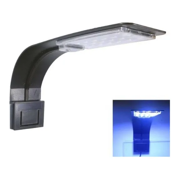 Luminária Led Soma X5 10w Branco Azul 110v Aquário 80l Foto 1
