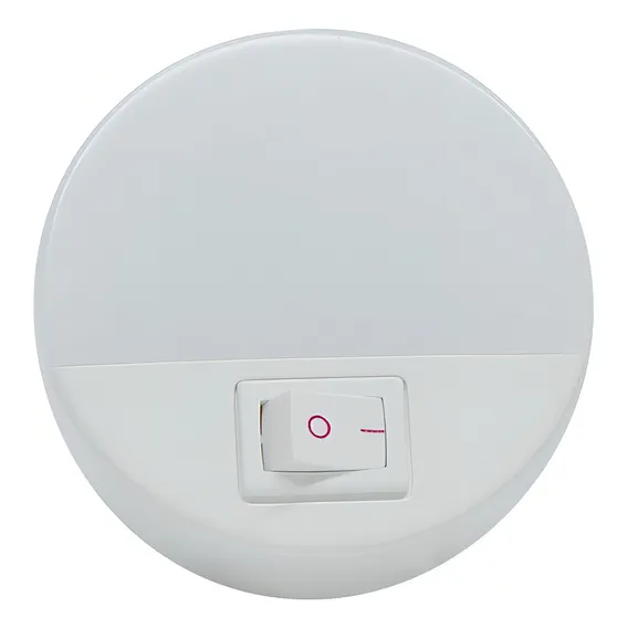 Luminária Led Taschibra Luz Guia Noturno 0,5w Autovolt 4000k Cor 4000k - Luz Neutra Foto 1