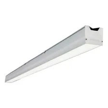 Luminária Linear Tubular 120cm Led 44w - 3 Anos Estrutura Branco Neutro 4000k 220V Foto mini 1