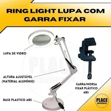 Luminaria Lupa P/ Mesa Garra 8x Profissional Estetica Promo Foto mini 4