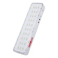 Luminaria Luz De Emergencia 30 Leds 2w Ourolux Cor Branco 110V/220V Foto mini 1
