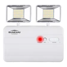 LuminĂĄria Luz De EmergĂȘncia Blumenau 2200 Lumens Led Cor Branco 110v/220v Foto mini 2
