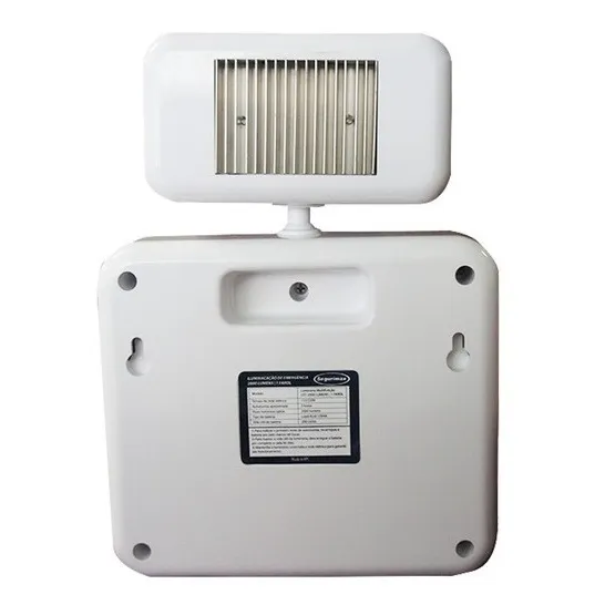 Luminária Luz De Emergência Led 2000 Lumens Foto 1