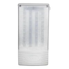 Luminária Luz Lâmpada De Emergência Led 300 Máxima Cor Branco Bivolt Autonoma Residencial Comercial Industrial Foto mini 1