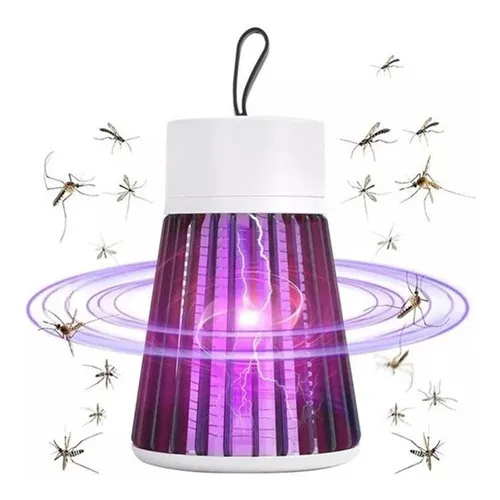 Luminária Mata Mosquito Led Armadilha Noturna Usb Bivolt Foto 1