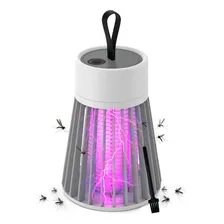Luminaria Mata Mosquitos Armadilha Mata Inseto Mosca Led Uv Foto mini 1