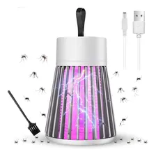 Luminaria Mata Mosquitos Armadilha Mata Inseto Mosca Led Uv Foto mini 3