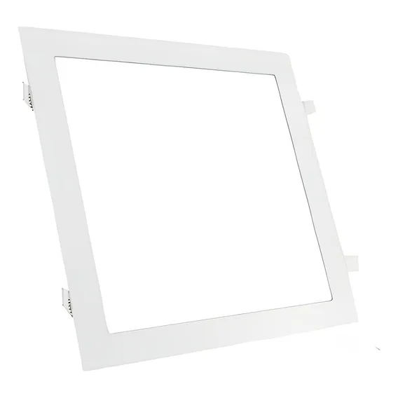 Luminária Painel Plafon Led Embutir 30x30 24w Branco Neutro Foto 1